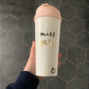Kate Spade Miss to Mrs Tumbler